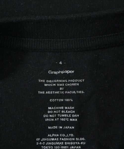 Graphpaper เสื้อยืด/เสื้อท็อปส์