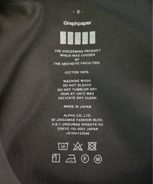 Graphpaper เสื้อยืด/เสื้อท็อปส์