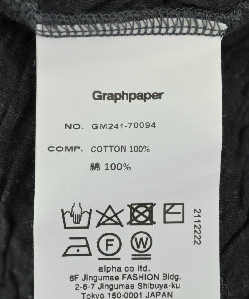 Graphpaper เสื้อยืด/เสื้อท็อปส์