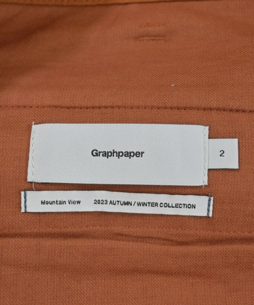 Graphpaper กางเกงมีกระเป๋าข้างกางเกง2-4 กระเป๋า
