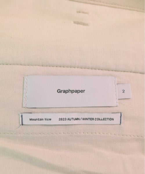 Graphpaper กางเกงมีกระเป๋าข้างกางเกง2-4 กระเป๋า