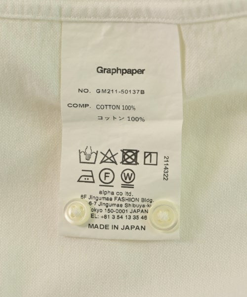 Graphpaper เสื้อลำลอง