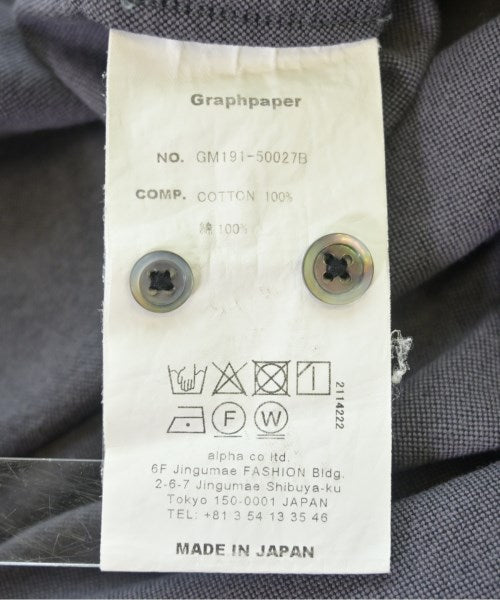 Graphpaper เสื้อลำลอง