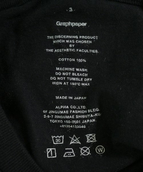 Graphpaper เสื้อยืด/เสื้อท็อปส์