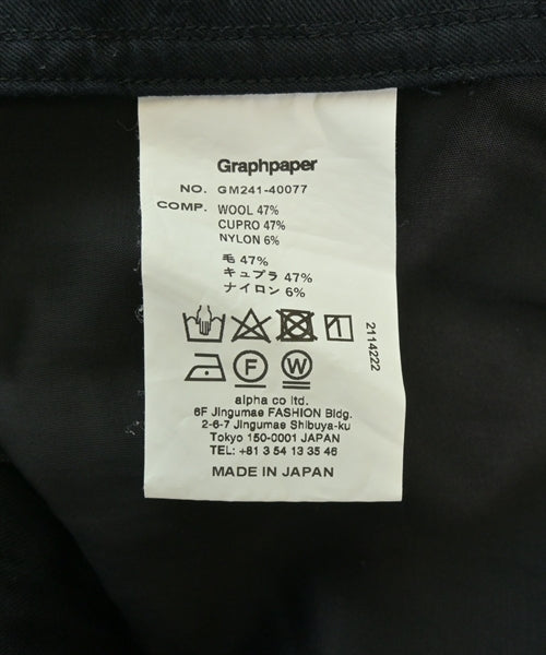 Graphpaper กางเกงมีกระเป๋าข้างกางเกง2-4 กระเป๋า