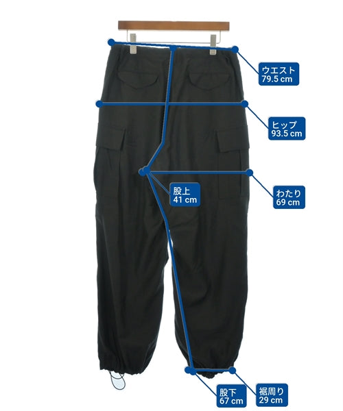 Graphpaper กางเกงมีกระเป๋าข้างกางเกง2-4 กระเป๋า