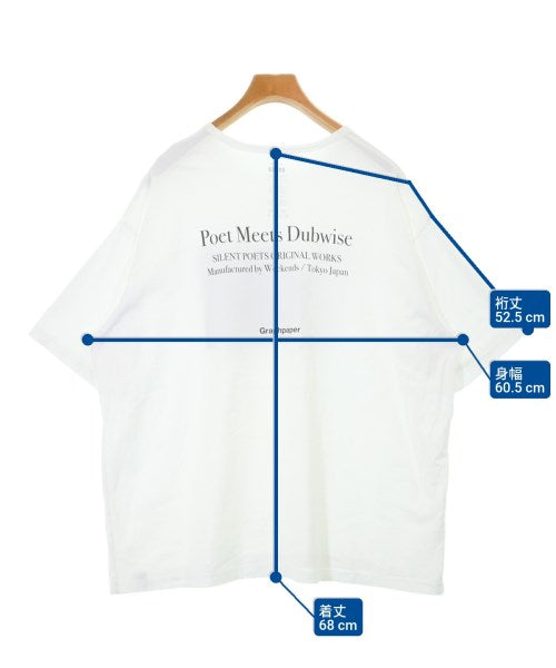 Graphpaper เสื้อยืด/เสื้อท็อปส์