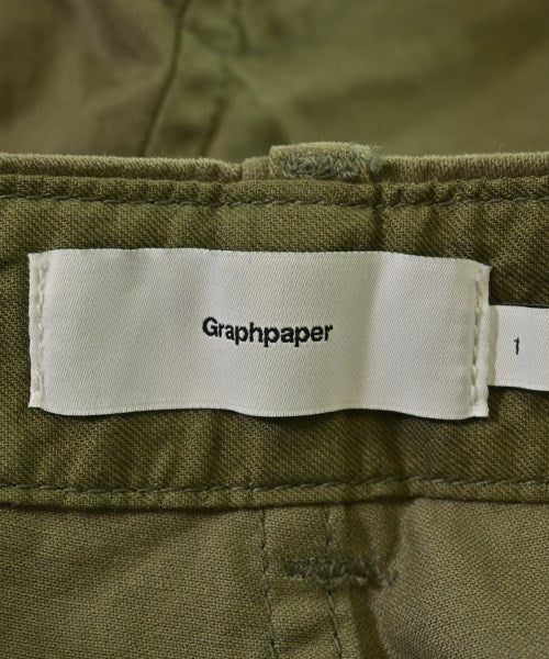 Graphpaper กางเกงมีกระเป๋าข้างกางเกง2-4 กระเป๋า