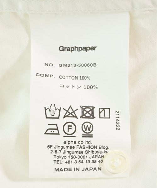Graphpaper เสื้อลำลอง
