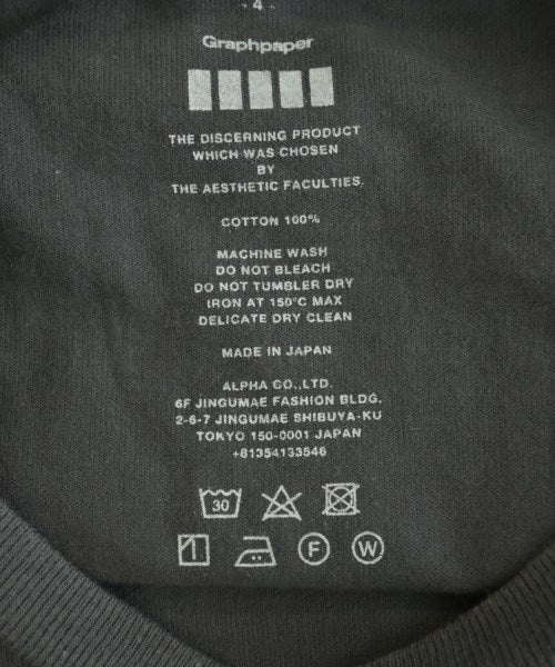 Graphpaper เสื้อยืด/เสื้อท็อปส์