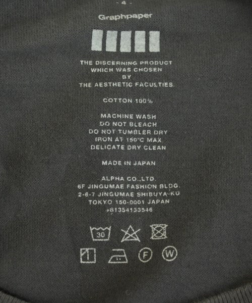 Graphpaper เสื้อยืด/เสื้อท็อปส์