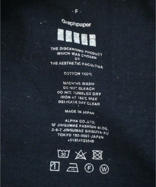 Graphpaper เสื้อยืด/เสื้อท็อปส์