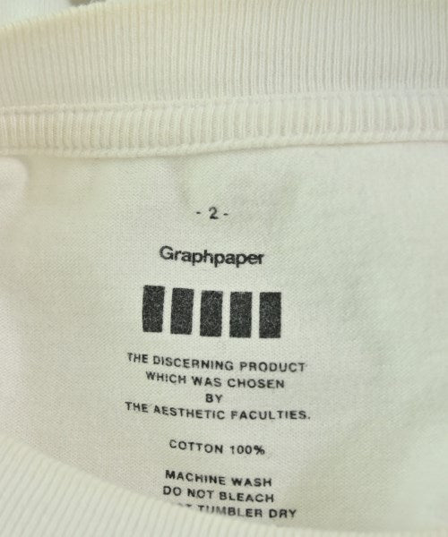 Graphpaper เสื้อยืด/เสื้อท็อปส์