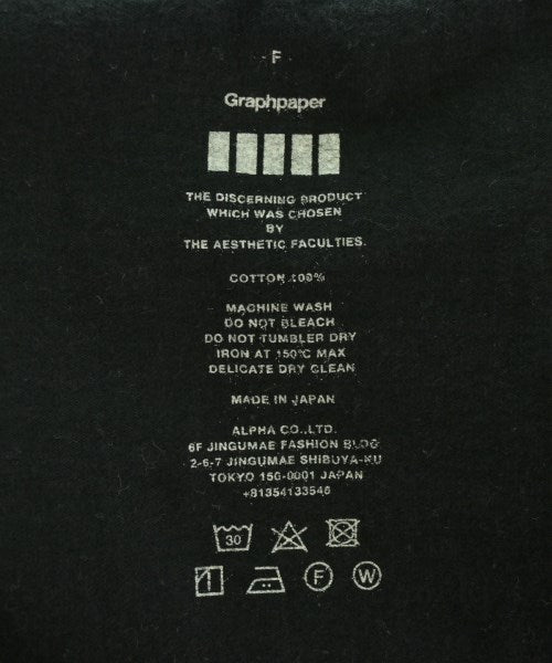 Graphpaper เสื้อยืด/เสื้อท็อปส์