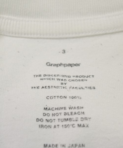 Graphpaper เสื้อยืด/เสื้อท็อปส์