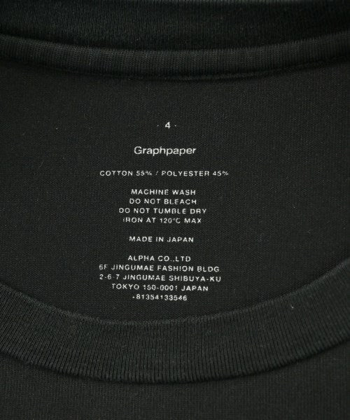 Graphpaper เสื้อยืด/เสื้อท็อปส์