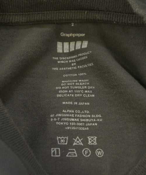 Graphpaper เสื้อยืด/เสื้อท็อปส์