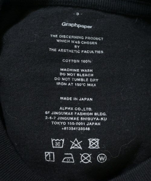 Graphpaper เสื้อยืด/เสื้อท็อปส์
