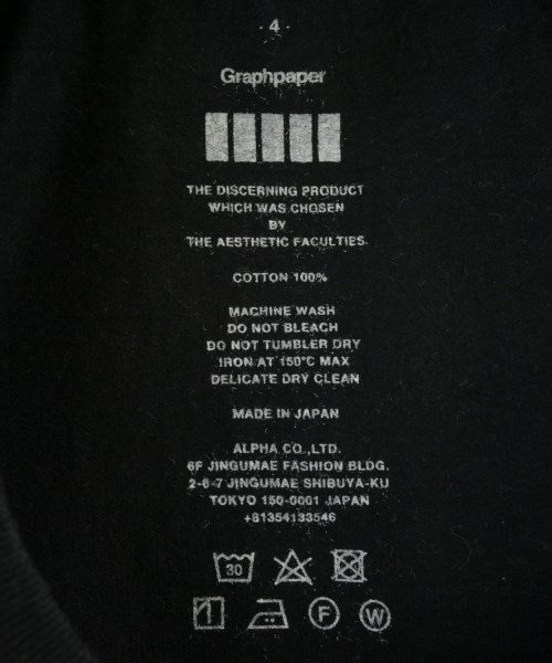 Graphpaper เสื้อยืด/เสื้อท็อปส์
