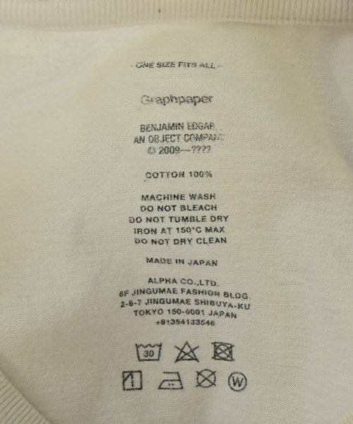 Graphpaper เสื้อยืด/เสื้อท็อปส์