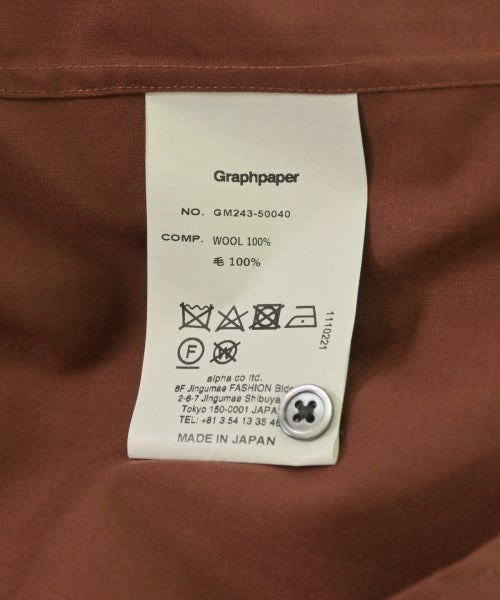 Graphpaper เสื้อลำลอง