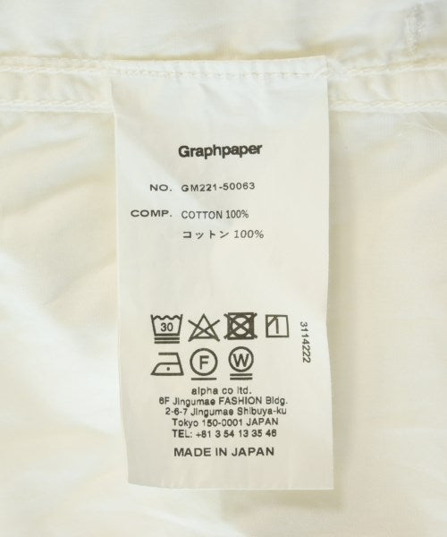 Graphpaper เสื้อลำลอง