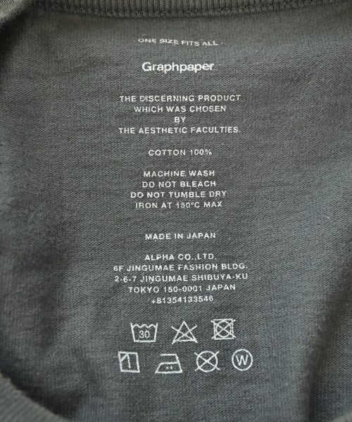 Graphpaper เสื้อยืด/เสื้อท็อปส์