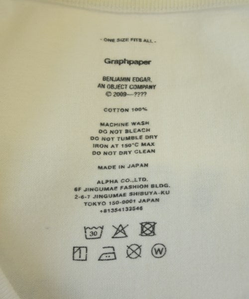 Graphpaper เสื้อยืด/เสื้อท็อปส์