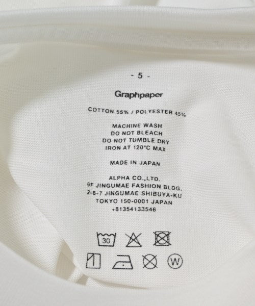 Graphpaper เสื้อยืด/เสื้อท็อปส์