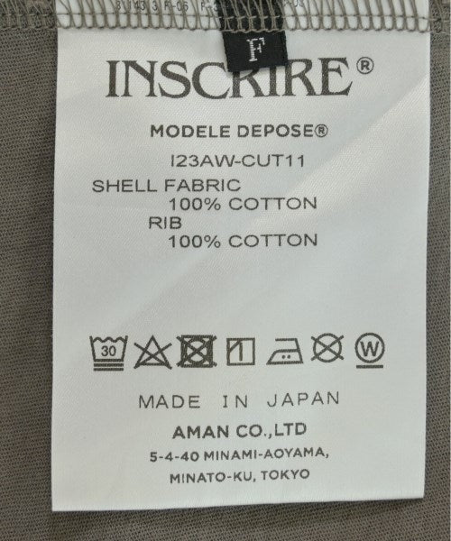 INSCRIRE เสื้อยืด/เสื้อท็อปส์