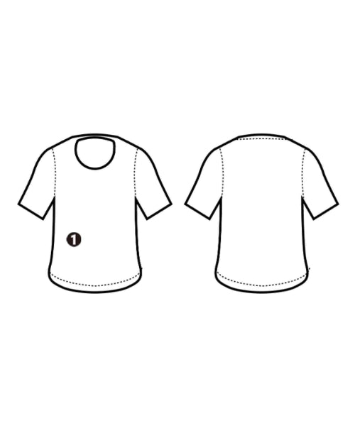 INSCRIRE เสื้อยืด/เสื้อท็อปส์
