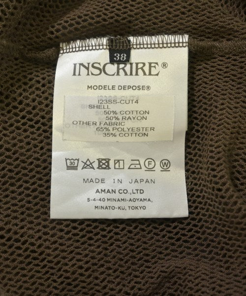 INSCRIRE เสื้อยืด/เสื้อท็อปส์