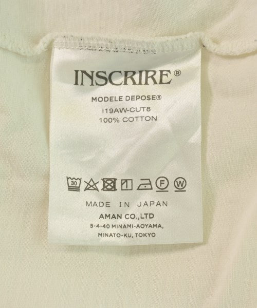 INSCRIRE เสื้อยืด/เสื้อท็อปส์
