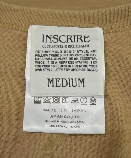 INSCRIRE เสื้อยืด/เสื้อท็อปส์