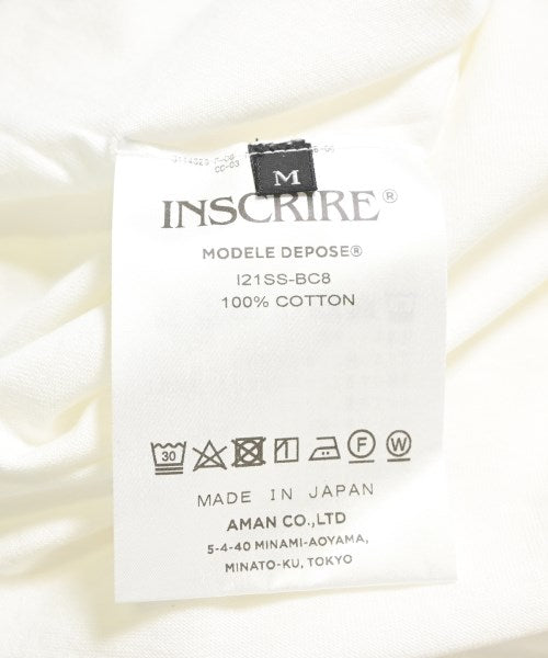 INSCRIRE เสื้อยืด/เสื้อท็อปส์