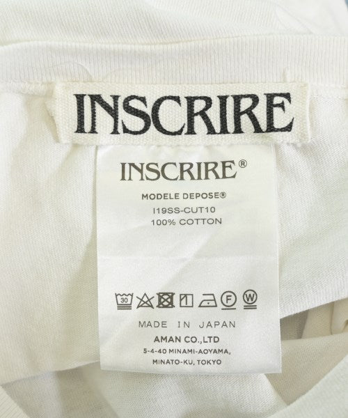 INSCRIRE เสื้อยืด/เสื้อท็อปส์