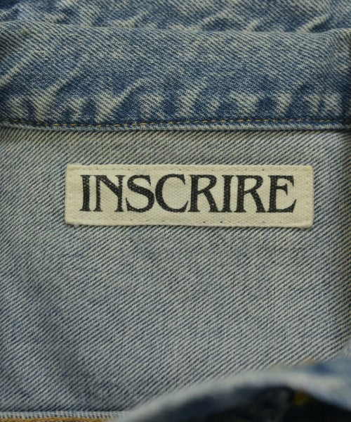 INSCRIRE แจ็คเก็ตยีนส์