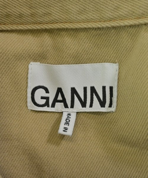 Ganni เดรสที่เป็นเสื้อเชิ้ตตัวยาว