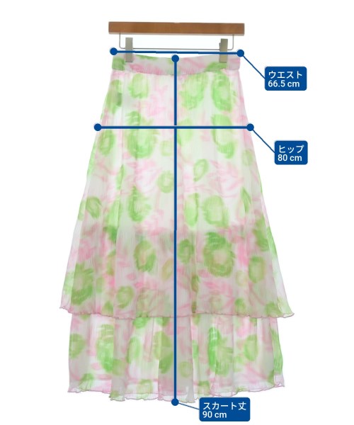 Ganni กระโปรงยาว/แม็กซี่ยาว