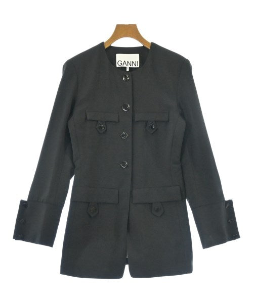 Ganni แจ็คเก็ตไม่มีปก