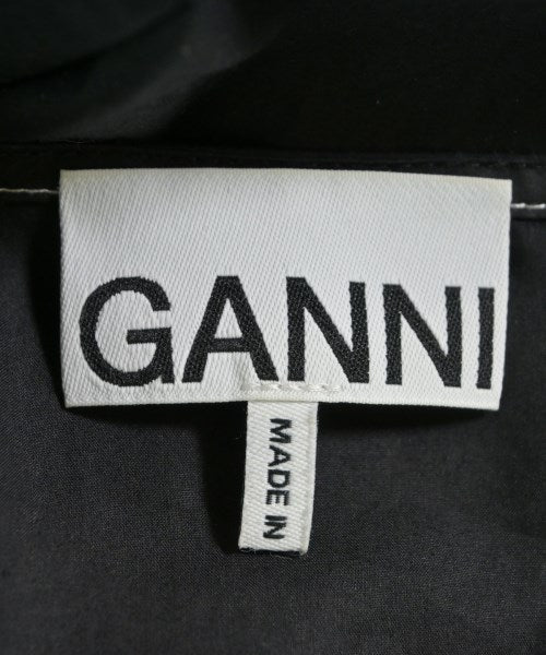 Ganni เดรสที่เป็นเสื้อเชิ้ตตัวยาว