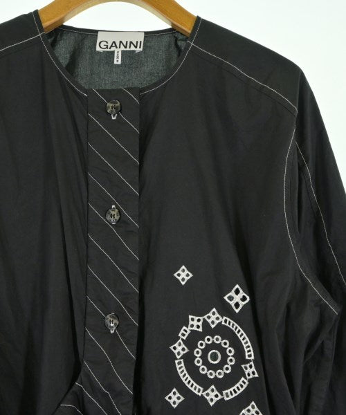 Ganni เดรสที่เป็นเสื้อเชิ้ตตัวยาว