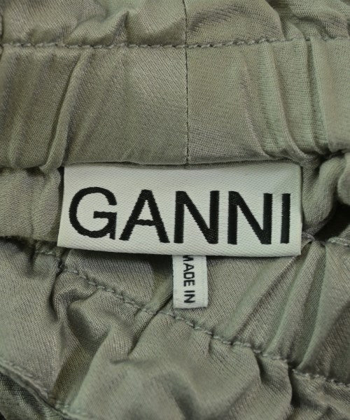 Ganni กางเกงมีกระเป๋าข้างกางเกง2-4 กระเป๋า
