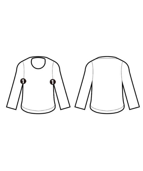 Ganni เสื้อยืด/เสื้อท็อปส์