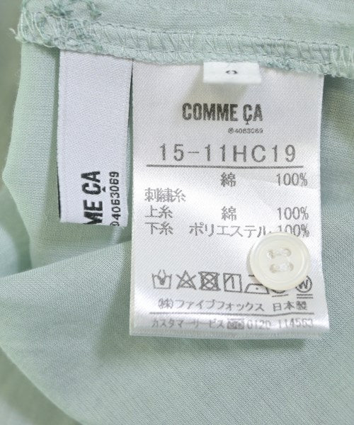 COMME CA เดรสที่เป็นเสื้อเชิ้ตตัวยาว