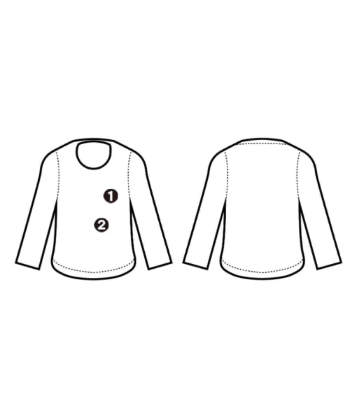 PERVERZE เสื้อยืด/เสื้อท็อปส์