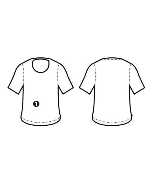 ATON เสื้อยืด/เสื้อท็อปส์