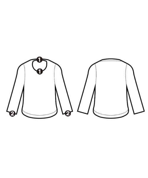 ATON เสื้อยืด/เสื้อท็อปส์