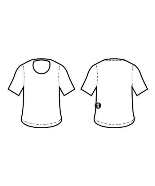 ATON เสื้อยืด/เสื้อท็อปส์