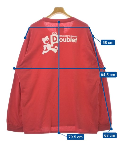 Doublet เสื้อยืด/เสื้อท็อปส์